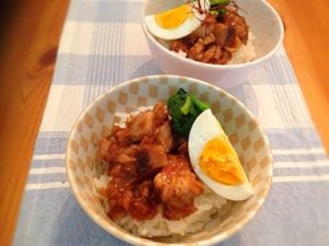 第3回レシピコンテストグランプリ作品「本格台湾家庭料理風ルーローファン」