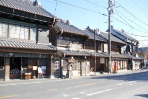 香取市佐原の赴きある街並み