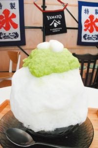 草加の人気店ヤマト屋のかき氷