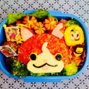 妖怪ウォッチのジバニャンのキャラ弁は男の子に大人気です