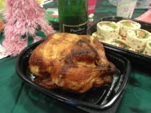 コストコクリスマス　ロティサリーチキン
