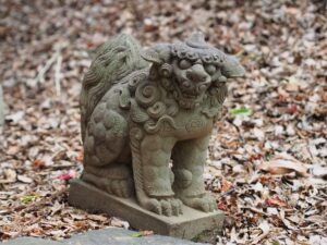 文京区太郎稲荷神社の狛犬