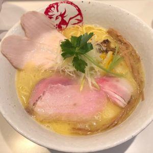 下総中山ラーメン店「鶏そば朱雀」鶏白湯そば