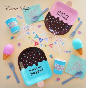 子どもの誕生日パーティーアイデア！100均でテーブルコーディネート