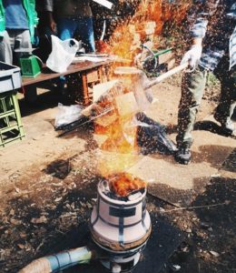 黒沢池のたたら祭り