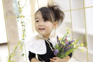 市川の写真スタジオぷるふぁみで撮影した七五三記念写真