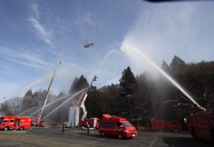 成田市の消防出初式