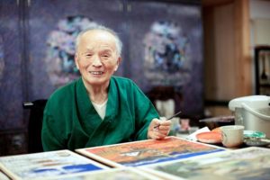 日本画家後藤純男さん