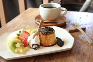 成田市のおいしいプリン、キナリカフェ