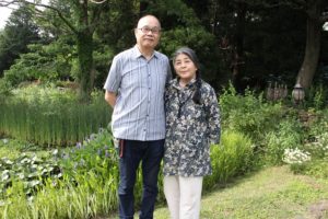 ドリプレ・ローズガーデンの清水夫妻