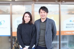 相談に訪れた鳥居夫婦。ももこさん（27）＆さとしさん（27）。
