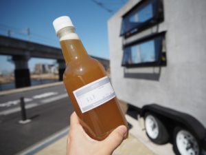 ビアブレインオリジナルのグラウラーボトル