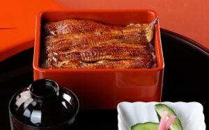 うなぎを出す店が集まっている成田のうな重