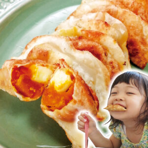 かぼちゃの煮物が余ったら？リメイクレシピ「パンプキンチーズスナック」