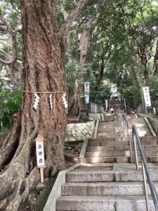 荘厳な雰囲気の浅間神社