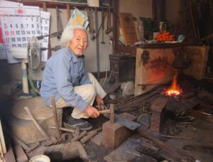 佐倉鍛造刃物 稲坂徳太郎さん