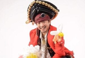 バルーンメッセンジャーの海賊タロウさん