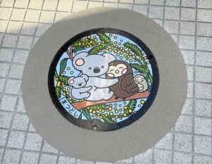 松戸市マンホール新デザイン