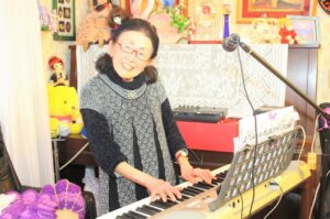 逆さ歌の達人 中田芳子さん （習志野市在住）