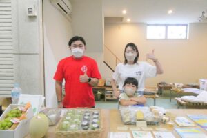 「SEGARE」の丸山さん（右）と高澤さん