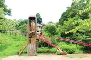 千葉県最長109m！昭和の森のローラー滑り台に挑戦してきた【口コミ体験談】