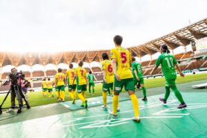 ジェフユナイテッド市原・千葉レディースの選手たち