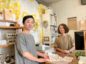 石森さん（右）と、佐藤さん