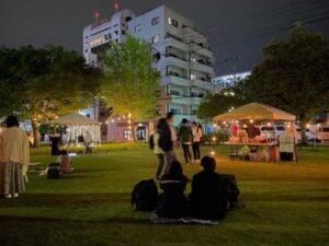 【市原市】上中里公園で開催！音とおかしなナイトピクニック