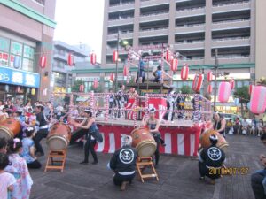 鎌ケ谷駅前夏まつり 2019年の盆踊り