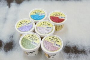 おなりミルクアイスは6種類