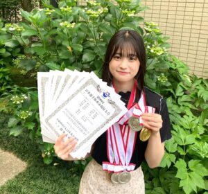 稲富愛佳さん（船橋市出身）