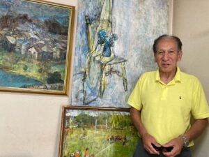 船橋市 「とし子の家」を作りたいと話す対馬さん