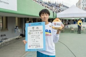 鎌ケ谷市 中学日本記録を更新 片山瑛太さん