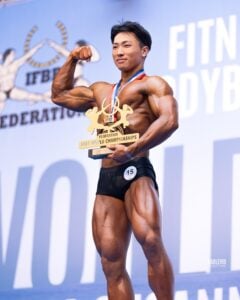 ボディビル世界選手権優勝 川中健介選手