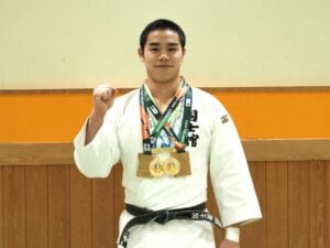 柔道世界ジュニア選手権大会 優勝 川端倖明君（船橋市出身）