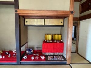 戸定さくら雛　戸定邸